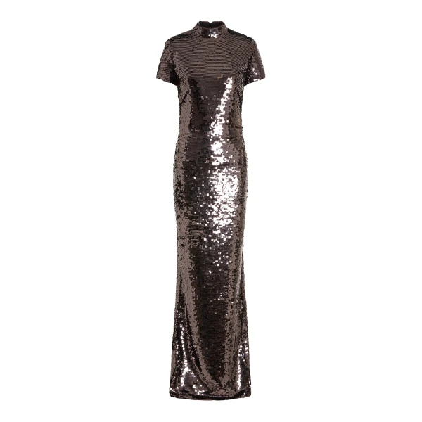 Elevate your elegance in this 16Arlington  from the luxury feather dress edit