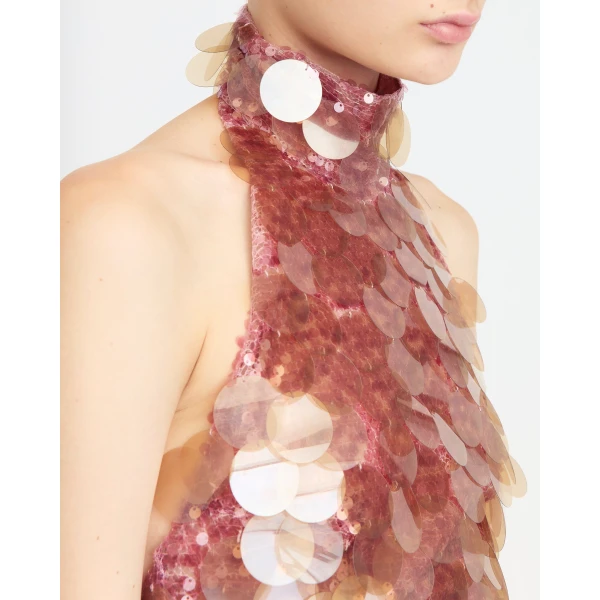Elevate your elegance in this 16Arlington  from the luxury feather dress edit