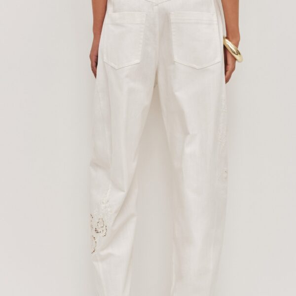 Aje Aus Pants – structured silhouette with raw femininity from Luxury Shoes 
