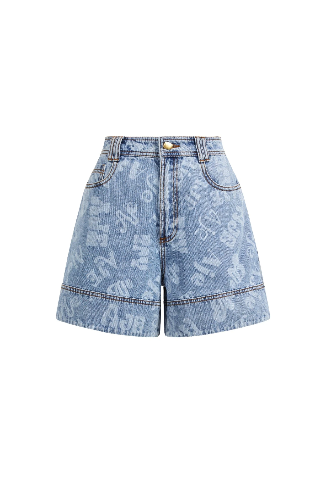 Aje-aus-Shorts-Cary-Denim-Short20182_nobg Aje Grey Shorts