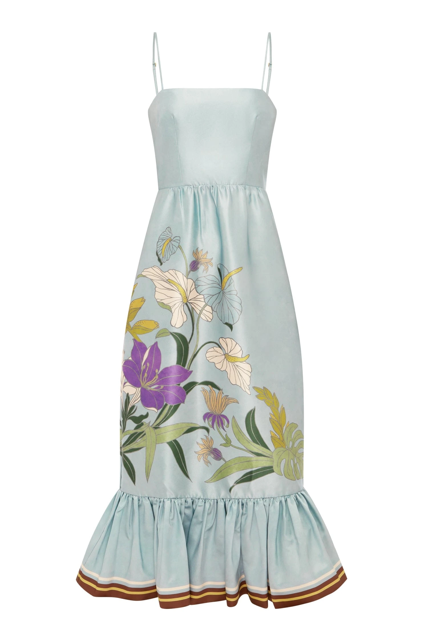 Alfie Midi Dress by Alemais - Dresses Alemais Alfie Midi Dress Sustainable Dresses with Alemais print - Luxury Handbags Australian Designer
