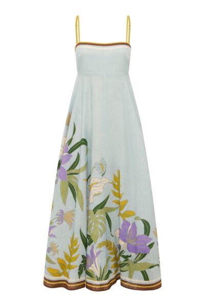 Alemais Alfie Sundress  Sustainable Dresses with Alemais print -  Luxury Handbags Australian Designer