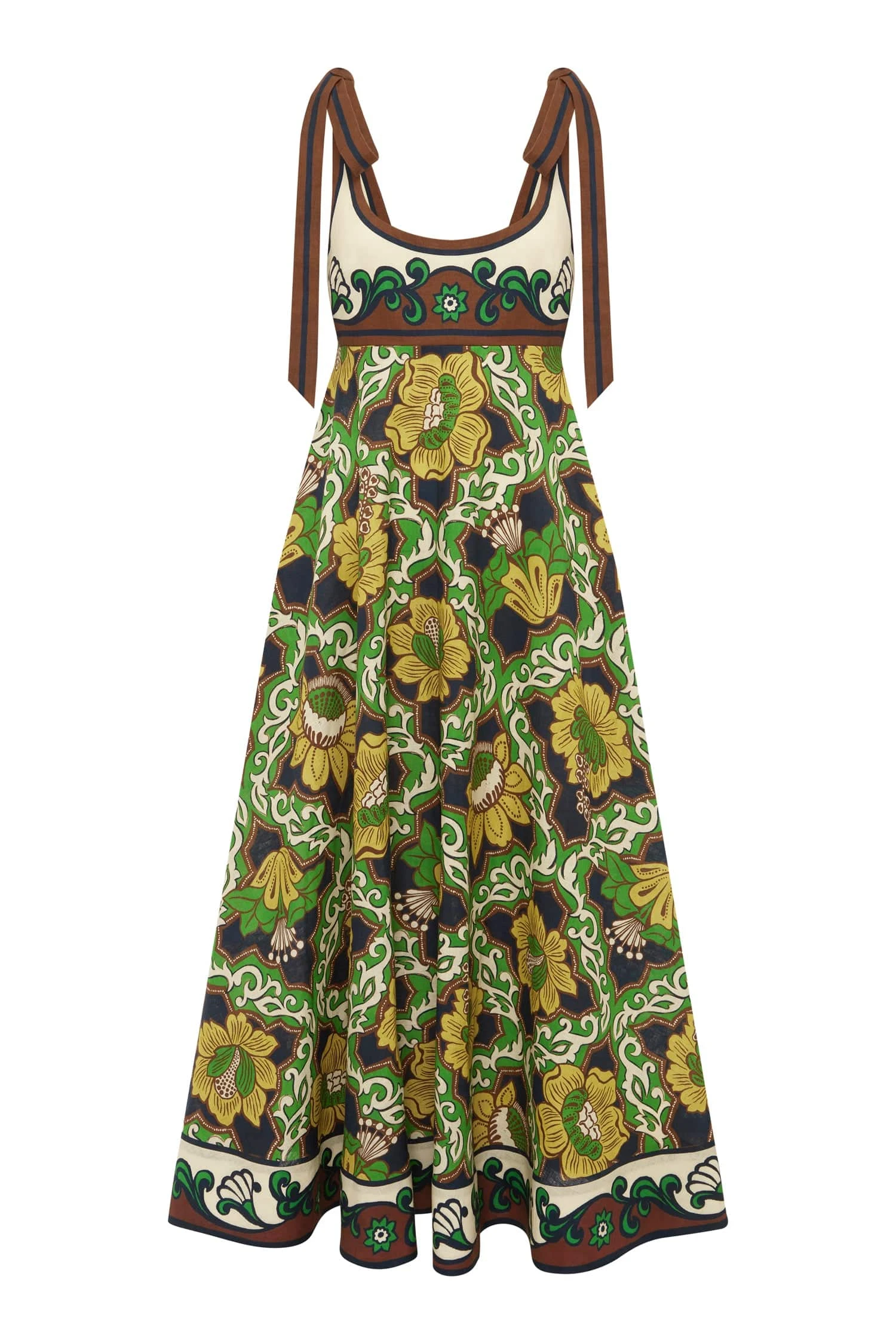 Liana Ballet Sundress by Alemais - Dresses Alemais Liana Ballet Sundress Sustainable Dresses with Alemais print - Luxury Handbags Australian Designer