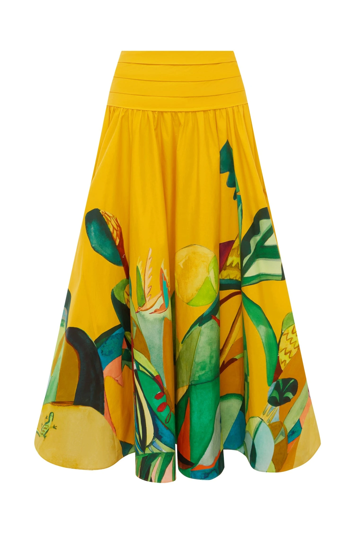 Mokshini Skirt by Alemais - Skirts Alemais Mokshini Skirt Sustainable Skirts with Alemais print - Luxury Handbags Australian Designer
