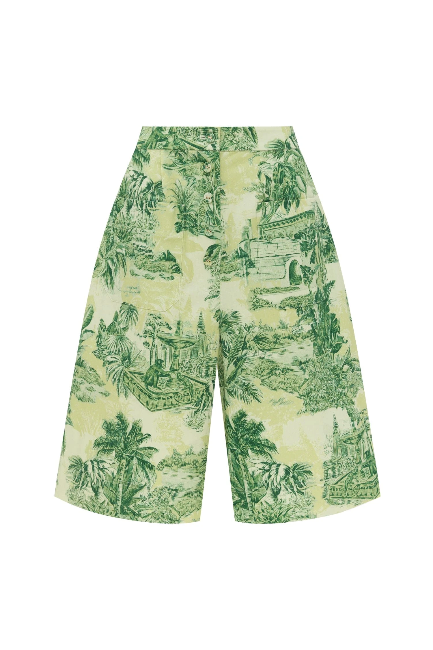 Sara Short by Alemais - Shorts Alemais Sara Short Sustainable Shorts with Alemais print - Luxury Handbags Australian Designer