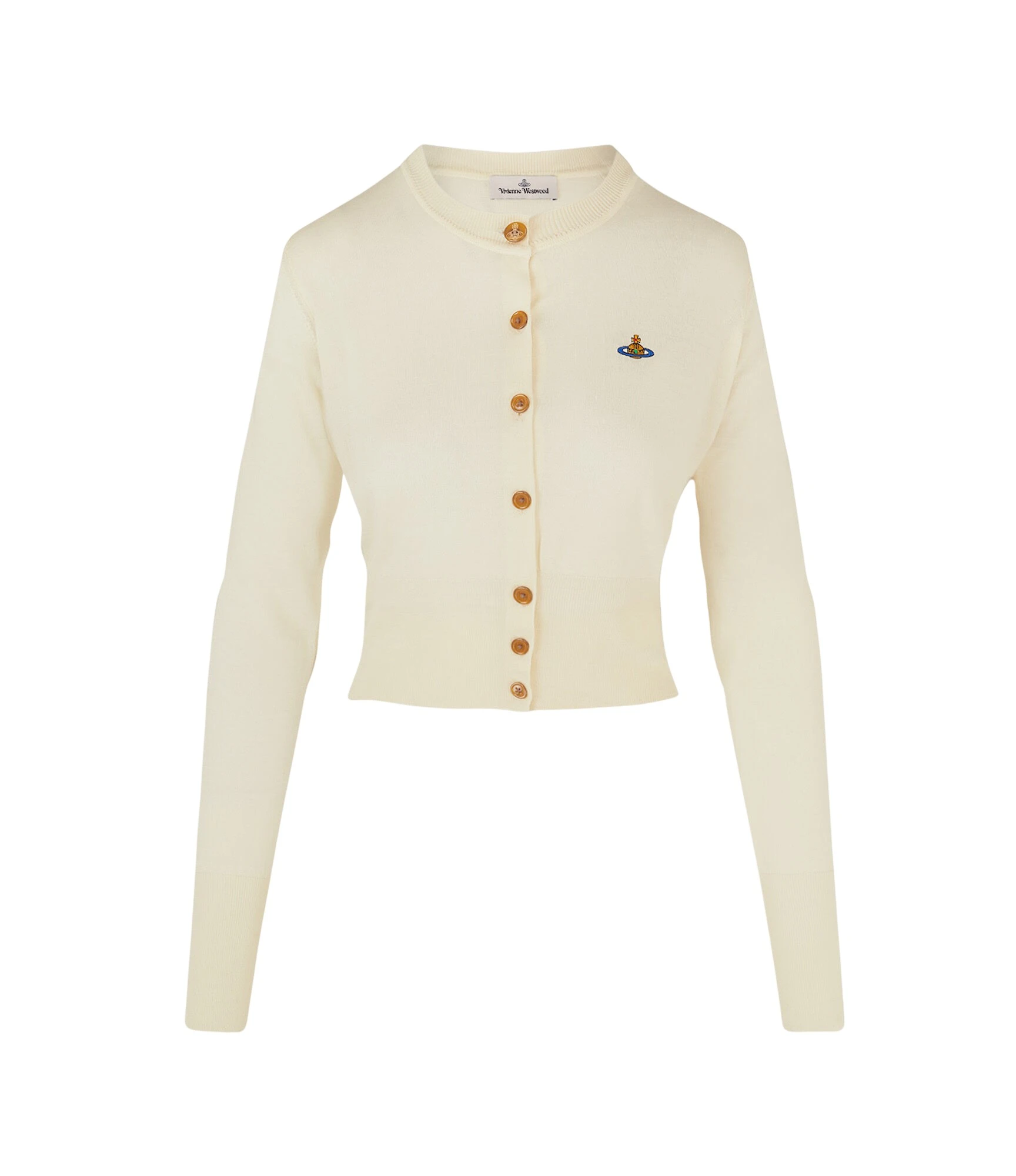 Bea-Cropped-Cardigan-Vivienne-Westwood-Knitwear-891251_nobg Vivienne Westwood Bea Cropped Cardigan - Vivienne Westwood Knitwear - Punk Luxury - Shop at Luxury Shoes