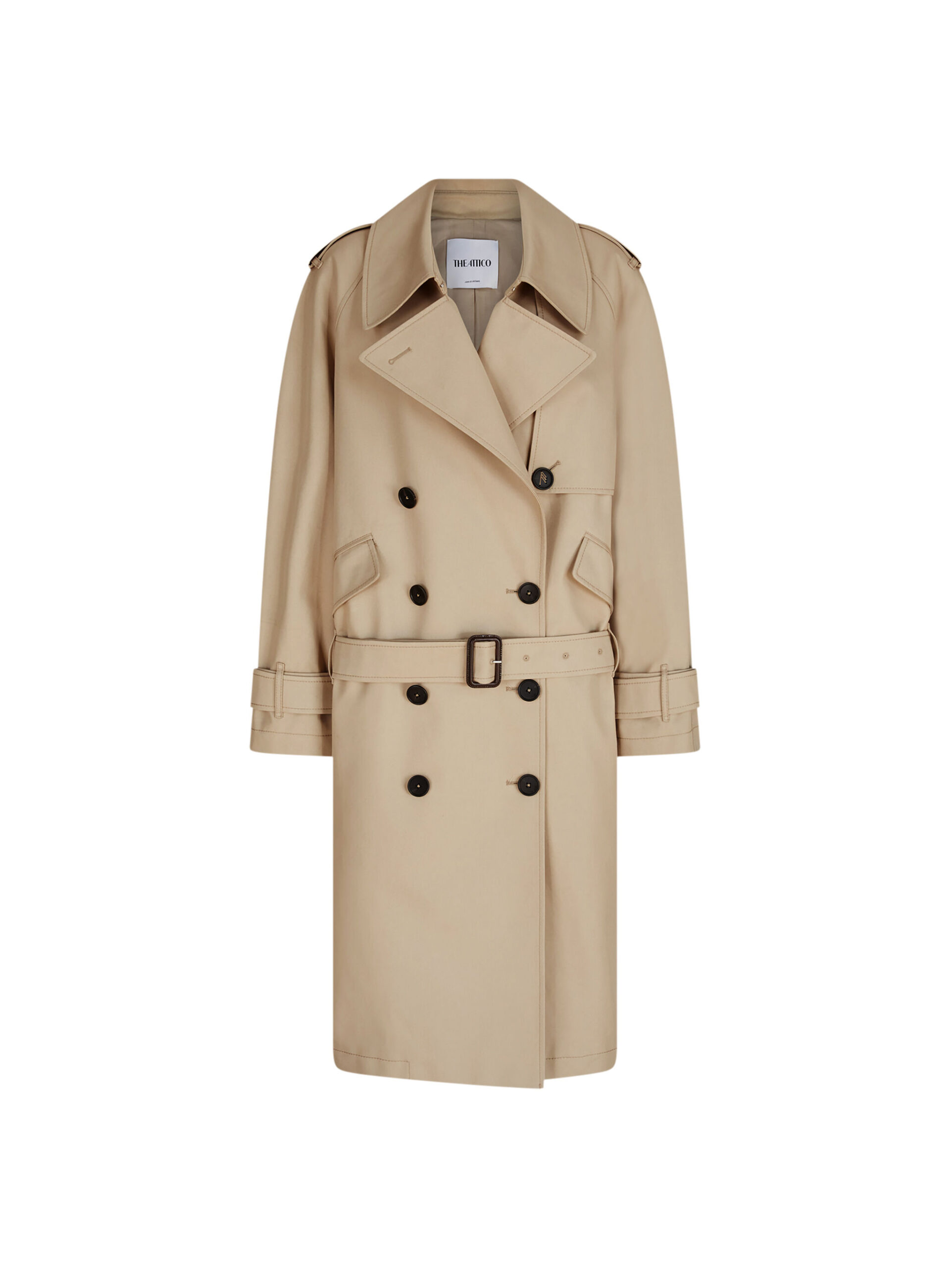 The Attico Beige Trench - The Attico Coats - Designed by Gilda Ambrosio & Giorgia Tordini - Shop at Luxury Shoes The Attico Beige Trench - The Attico Coats - Designed by Gilda Ambrosio & Giorgia Tordini - Shop at Luxury Shoes