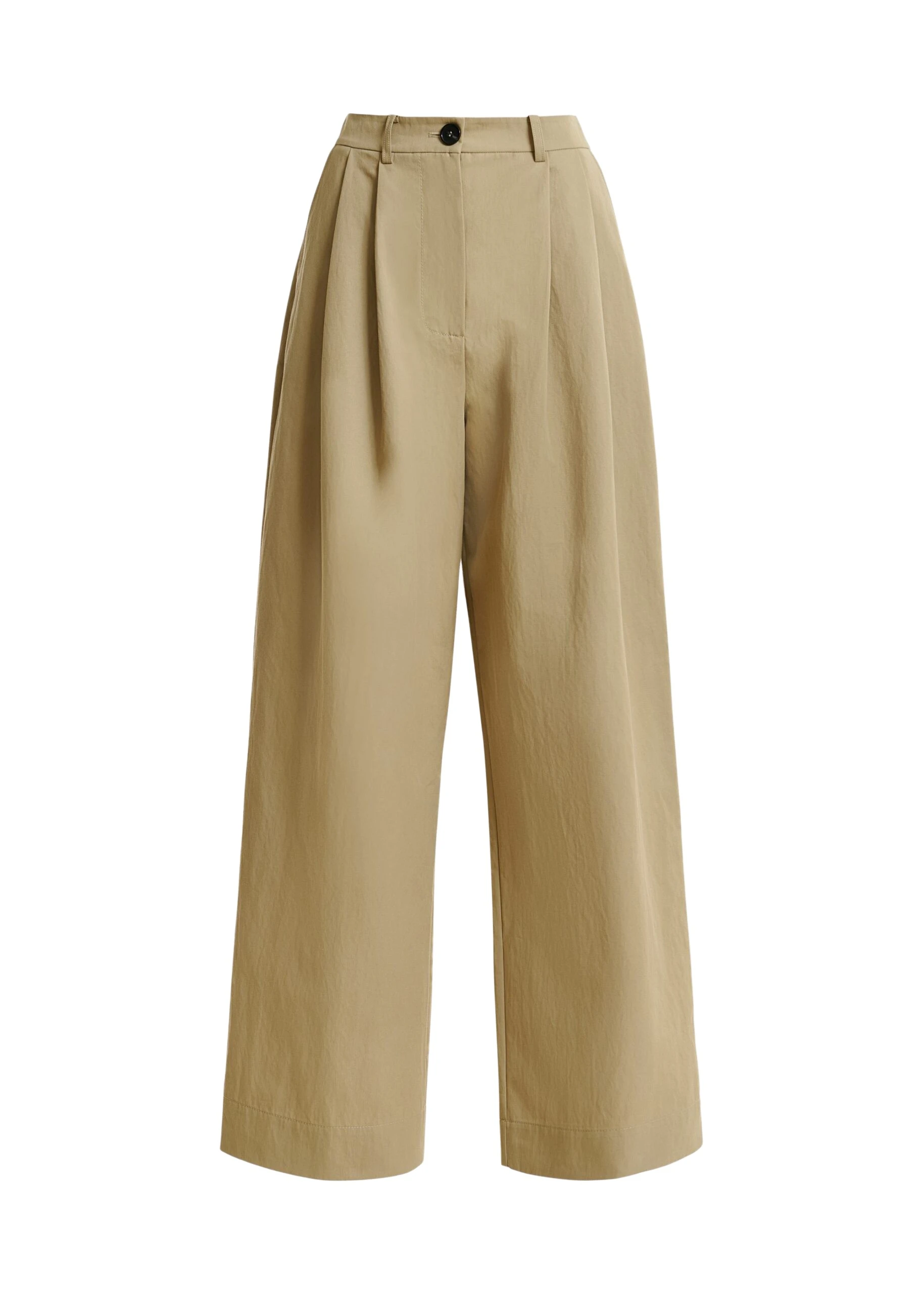Beige-pleated-wide-leg-pants-Essentiel-Antwerp-Pants-scaled14390_nobg Essentiel Antwerp Beige pleated wide-leg pants - Essentiel Antwerp Pants - Colorful Belgian Design - Shop at Luxury Shoes