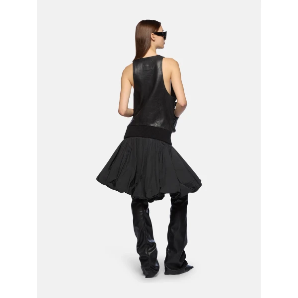 The Attico Black Blouson - The Attico Knitwear - Designed by Gilda Ambrosio & Giorgia Tordini - Shop at Luxury Shoes 