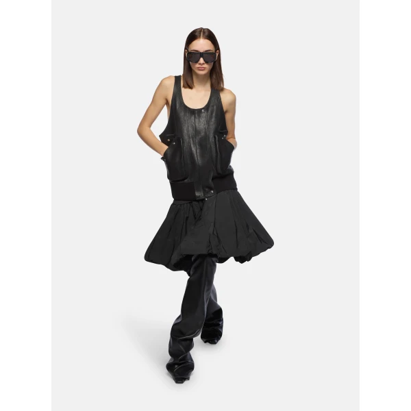 The Attico Black Blouson - The Attico Knitwear - Designed by Gilda Ambrosio & Giorgia Tordini - Shop at Luxury Shoes 