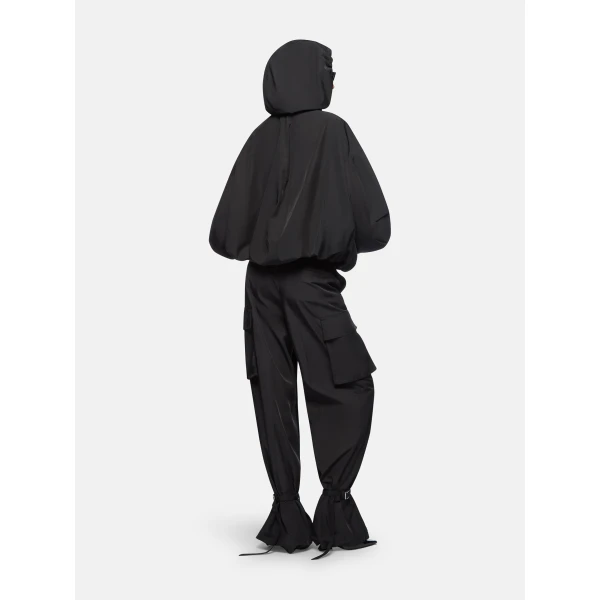 The Attico Black Bomber - The Attico Jackets - Designed by Gilda Ambrosio & Giorgia Tordini - Shop at Luxury Shoes 