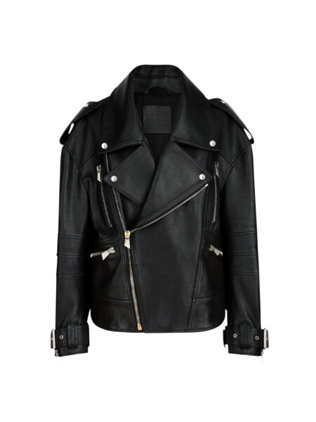 The Attico Black Bomber - The Attico Jackets - Designed by Gilda Ambrosio & Giorgia Tordini - Shop at Luxury Shoes 