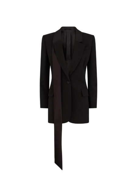 The Attico Black Jacket - The Attico Jackets - Designed by Gilda Ambrosio & Giorgia Tordini - Shop at Luxury Shoes 