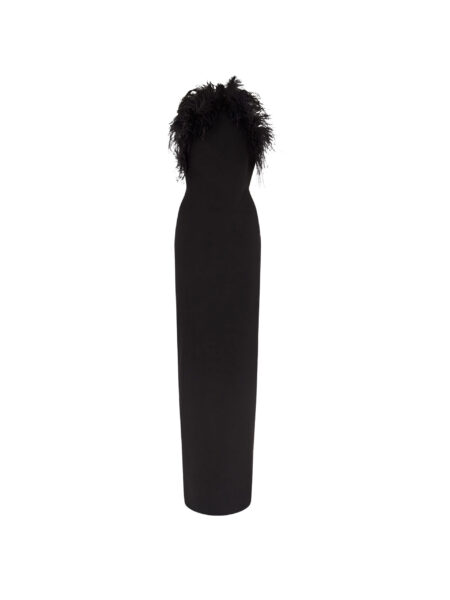 The Attico Black Long Dress - The Attico Dresses - Designed by Gilda Ambrosio & Giorgia Tordini - Shop at Luxury Shoes 