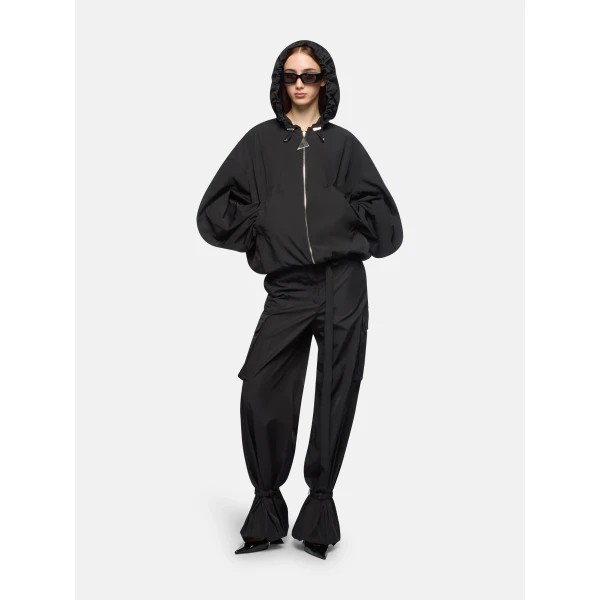 The Attico Black Long Pant - The Attico Pants - Designed by Gilda Ambrosio & Giorgia Tordini - Shop at Luxury Shoes 