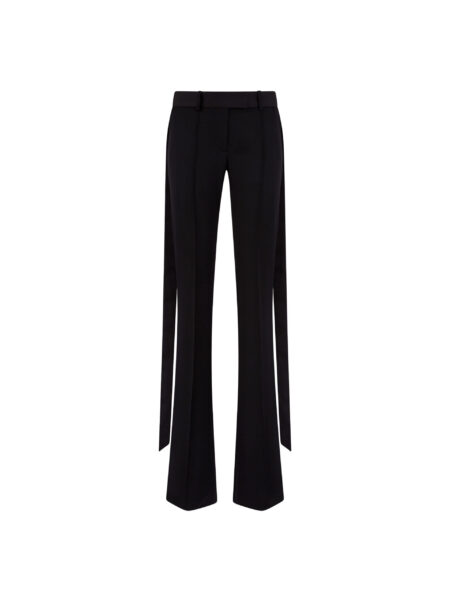 The Attico Black Long Pant - The Attico Pants - Designed by Gilda Ambrosio & Giorgia Tordini - Shop at Luxury Shoes 