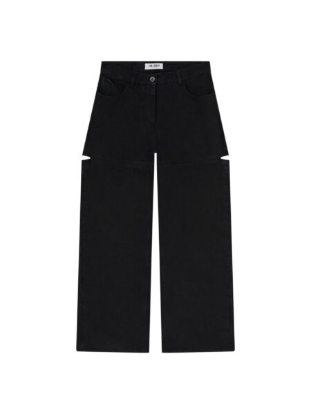 The Attico Black Long Pant - The Attico Pants - Designed by Gilda Ambrosio & Giorgia Tordini - Shop at Luxury Shoes 