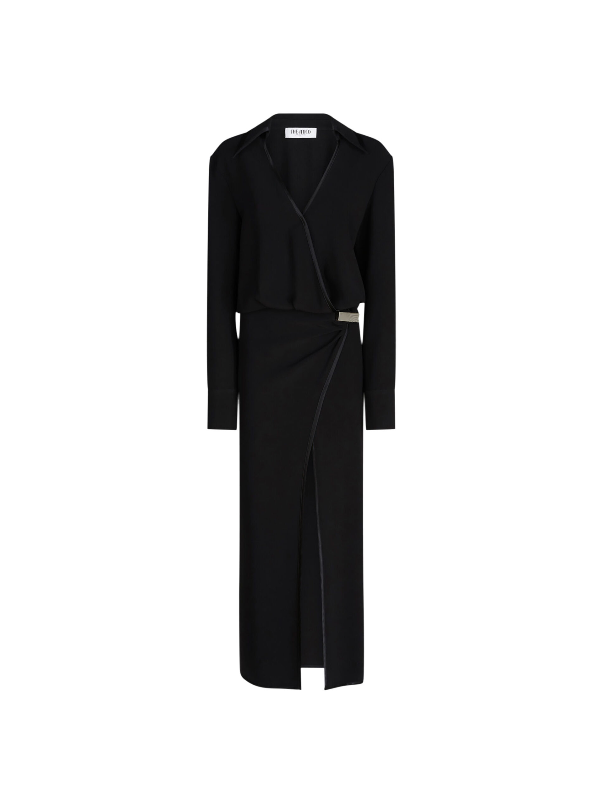 The Attico Black Midi Dress - The Attico Dresses - Designed by Gilda Ambrosio & Giorgia Tordini - Shop at Luxury Shoes The Attico Black Midi Dress - The Attico Dresses - Designed by Gilda Ambrosio & Giorgia Tordini - Shop at Luxury Shoes