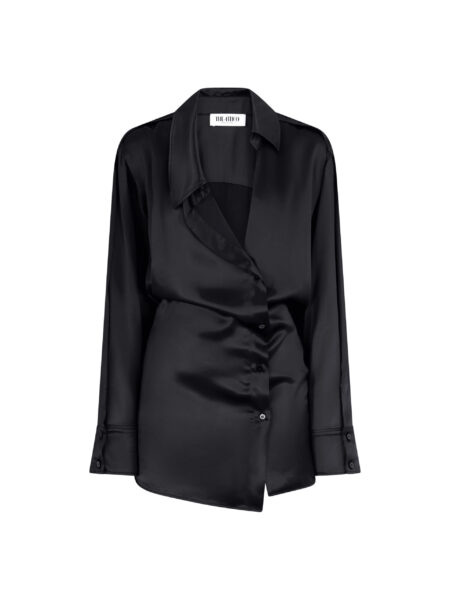 The Attico Black Mini Dress - The Attico Dresses - Designed by Gilda Ambrosio & Giorgia Tordini - Shop at Luxury Shoes 