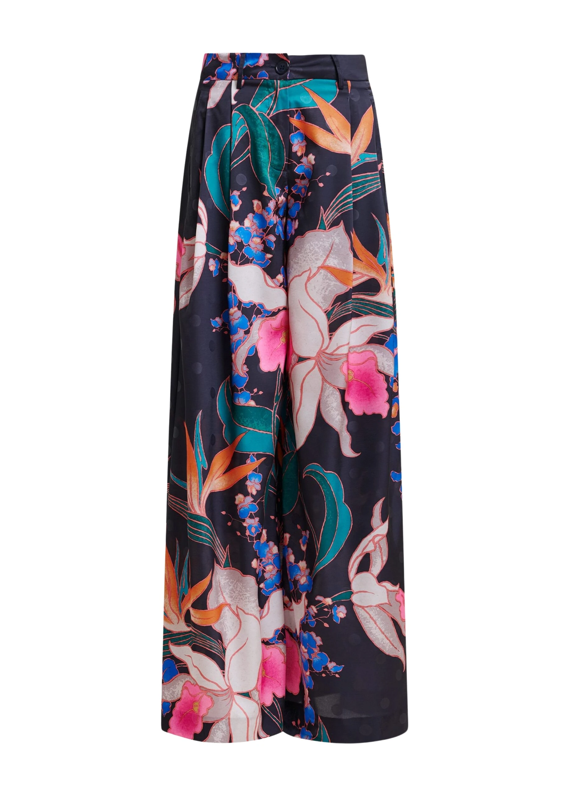 Black-and-mulitcolor-printed-wide-leg-pants-Essentiel-Antwerp-Pants-scaled40708_nobg Essentiel Antwerp Black and mulitcolor printed wide-leg pants - Essentiel Antwerp Pants - Colorful Belgian Design - Shop at Luxury Shoes