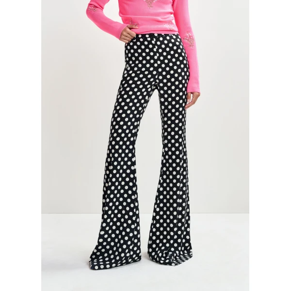 Essentiel Antwerp Black and white polka-dot print - Essentiel Antwerp Knitwear - Colorful Belgian Design - Shop at Luxury Shoes 