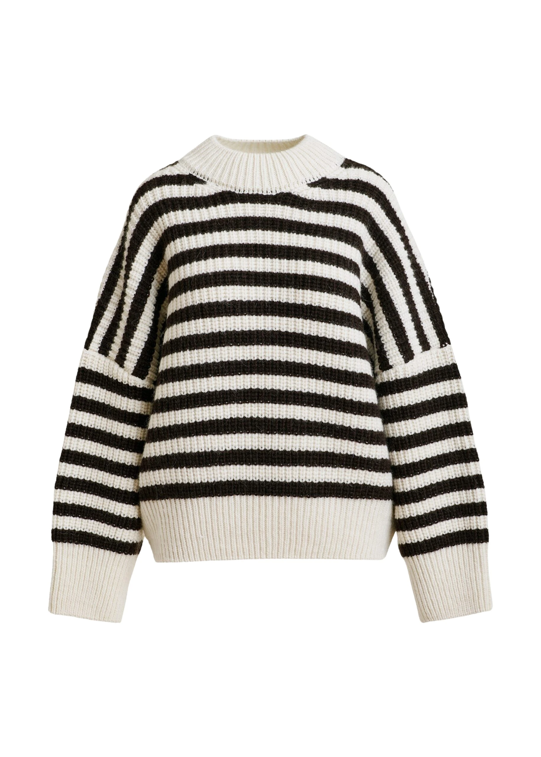 Black-and-white-striped-alpaca-wool-blend-ribbed-knit-sweater-Essentiel-Antwerp-Knitwear-scaled60124_nobg Essentiel Antwerp Black and white striped alpaca wool-blend ribbed-knit sweater - Essentiel Antwerp Knitwear - Colorful Belgian Design - Shop at Luxury Shoes
