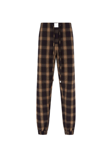The Attico Brown Shades Long Pant - The Attico Pants - Designed by Gilda Ambrosio & Giorgia Tordini - Shop at Luxury Shoes 