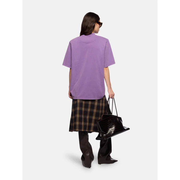 The Attico Brown Shades Midi Skirt - The Attico Skirts - Designed by Gilda Ambrosio & Giorgia Tordini - Shop at Luxury Shoes 