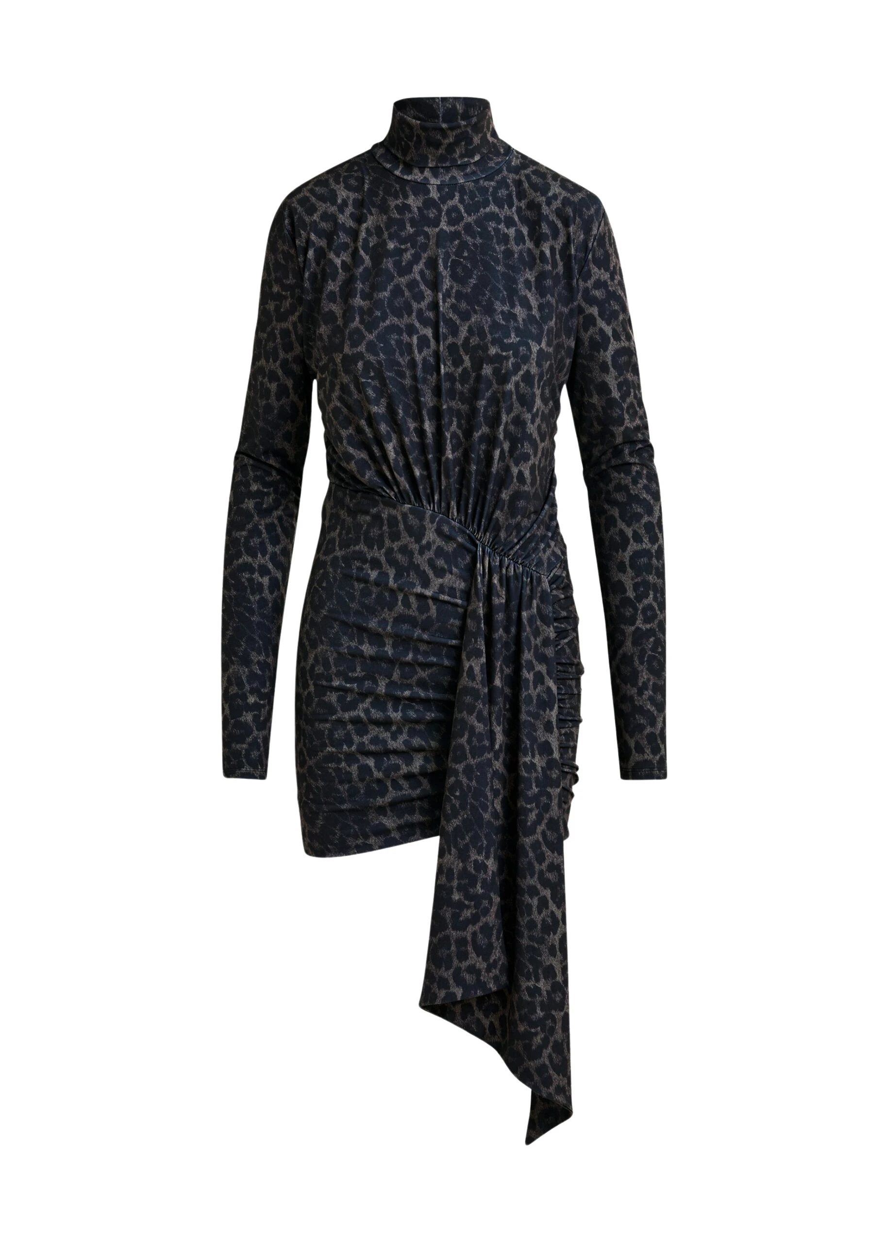 Brown-and-black-draped-leopard-print-mini-dress-with-ruched-detailing-Essentiel-Antwerp-Dresses-scaled34777_nobg Essentiel Antwerp Brown and black draped leopard-print mini dress with ruched detailing - Essentiel Antwerp Dresses - Colorful Belgian Design - Shop at Luxury Shoes