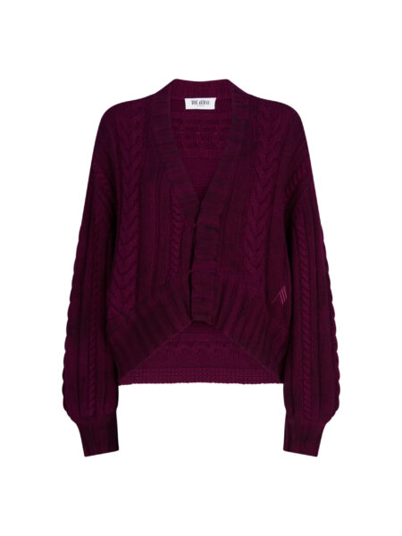 The Attico Burgundy Sweater - The Attico Knitwear - Designed by Gilda Ambrosio & Giorgia Tordini - Shop at Luxury Shoes 