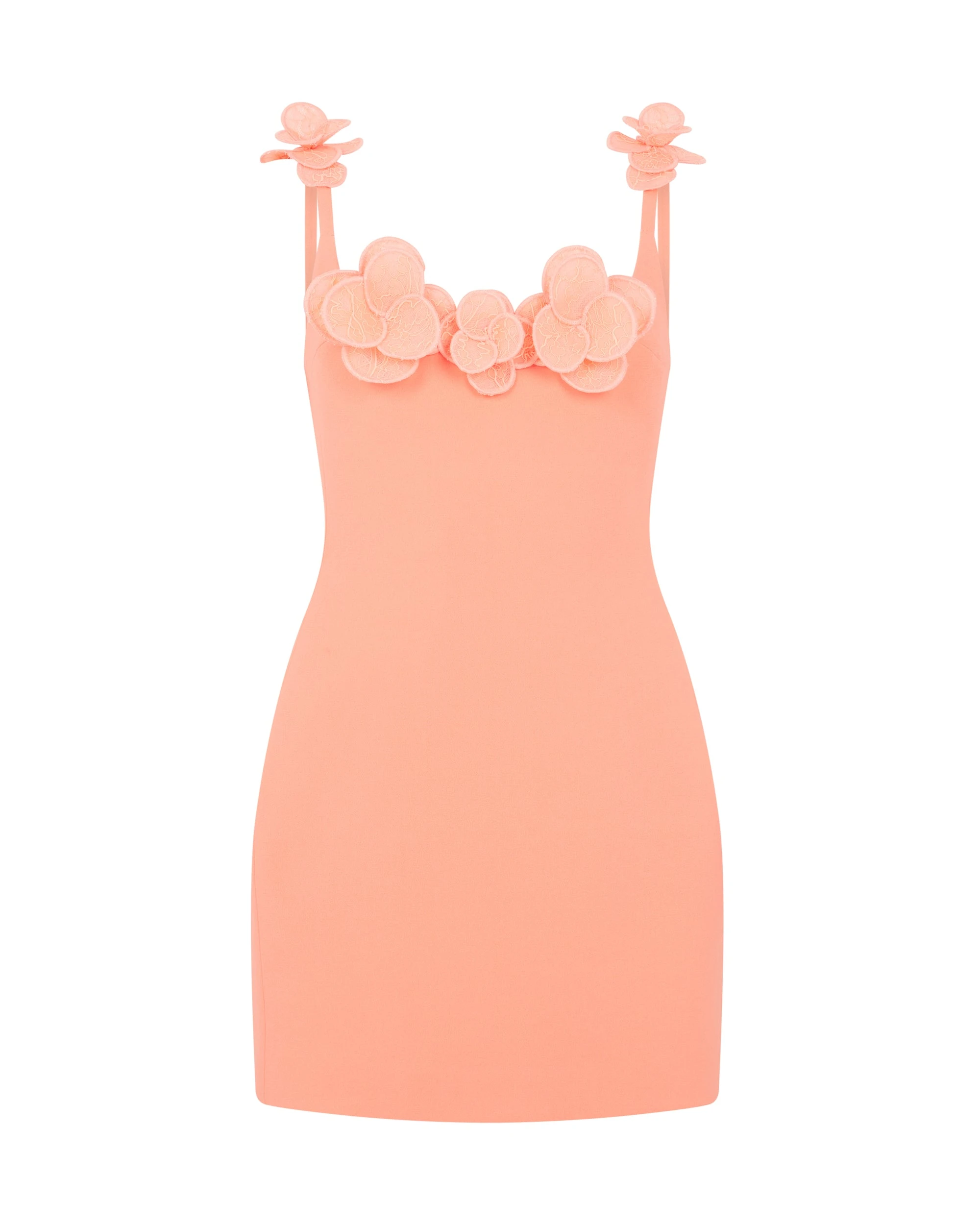 David Koma 3D Lace Flower Mini Dress David Koma 3D Lace Flower Mini Dress