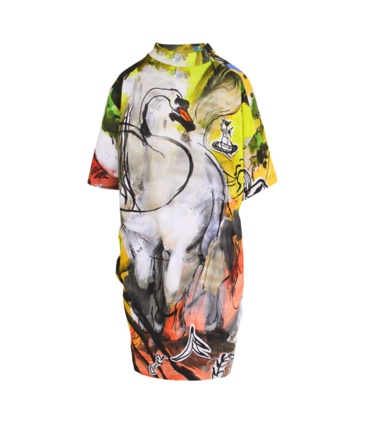 Vivienne Westwood Drunken T-shirt Dress - Vivienne Westwood Dresses - Punk Luxury - Shop at Luxury Shoes 
