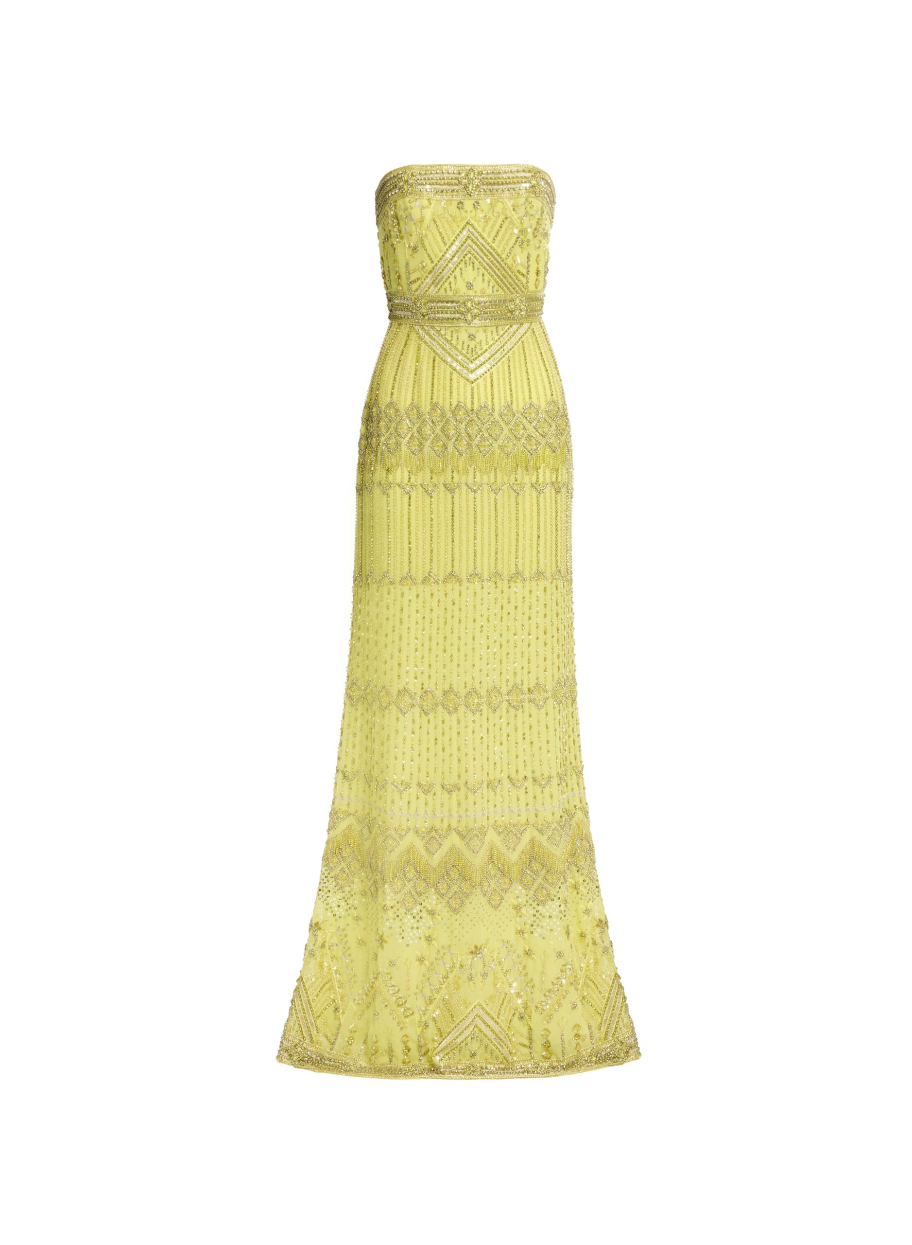 Elie Saab Bead Embroidered Dress Elie Saab Bead Embroidered Dress in Green featuring – Luxury Designer Fashion at Luxury Shoes .