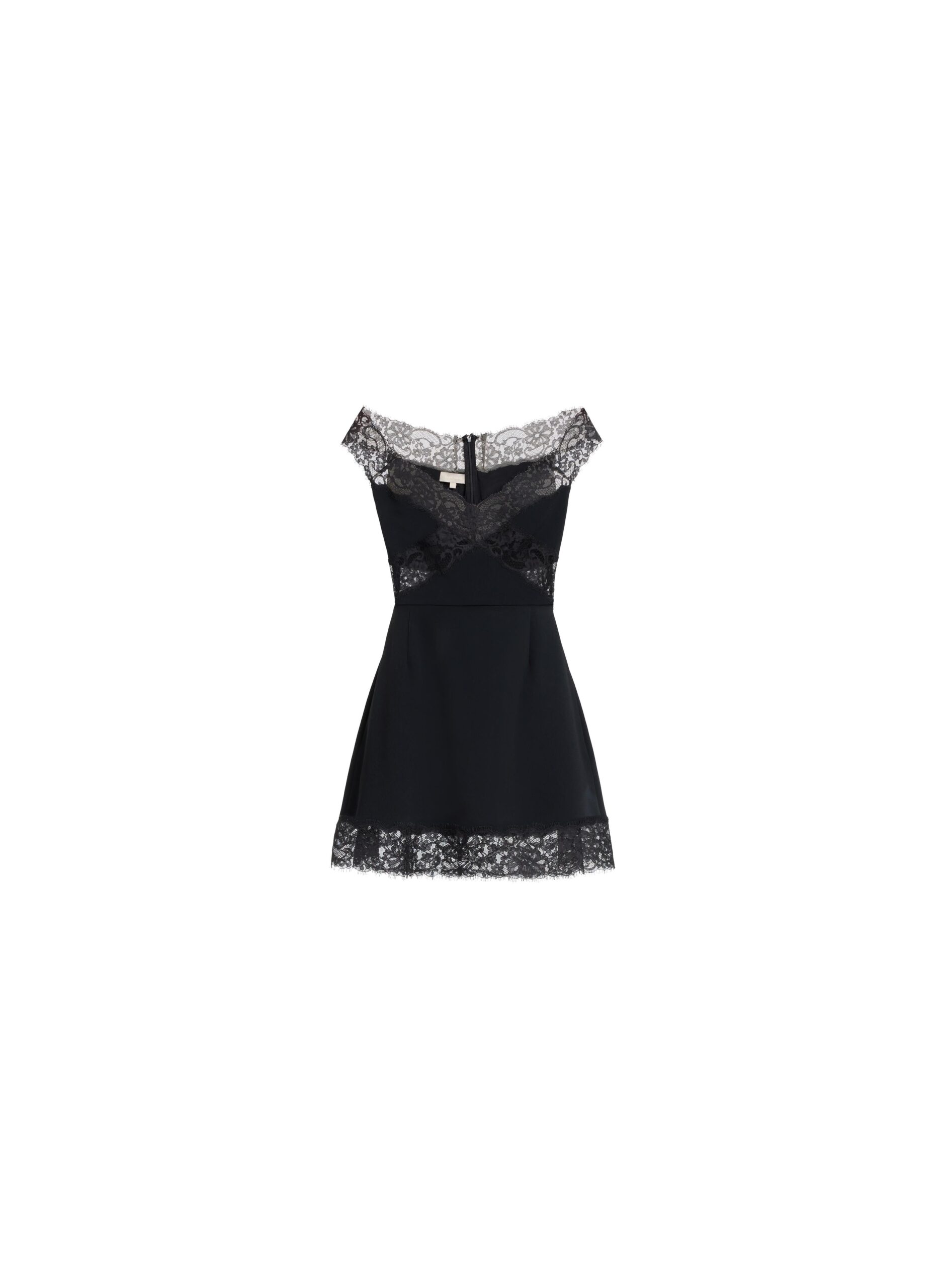 Elie Saab Off-The-Shoulder Short Dress Elie Saab Off-The-Shoulder Short Dress in Black featuring – Luxury Designer Fashion at Luxury Shoes .