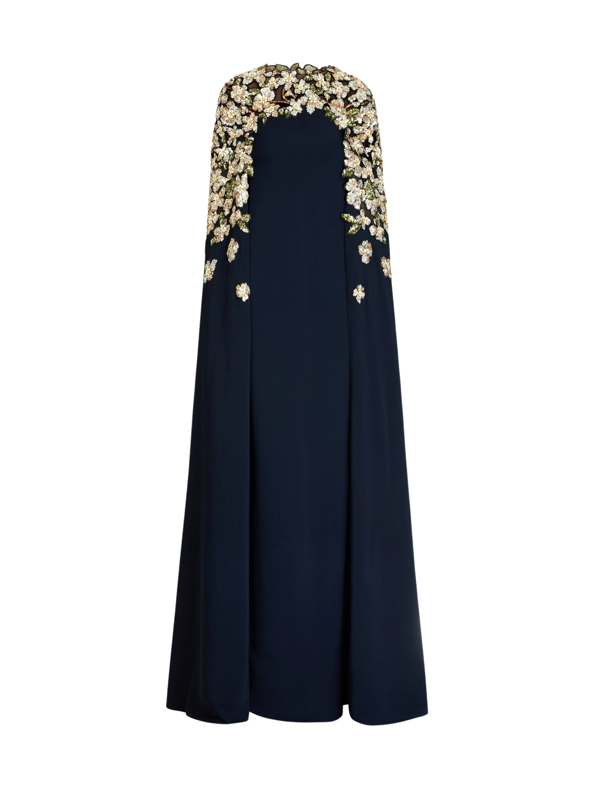 Floral-Sequin-Embroidered-Caftan-Oscar-de-la-Renta-Dresses94867_nobg Oscar de la Renta Floral Sequin Embroidered Caftan - Oscar de la Renta Dresses - American Couture - Shop at Luxury Shoes