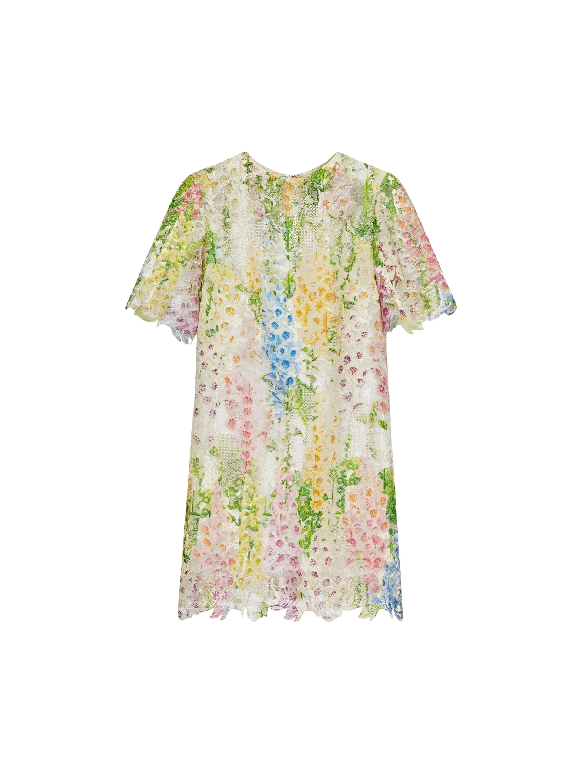 Foxglove-Guipure-Shift-Dress-Oscar-de-la-Renta-Dresses76998_nobg Oscar de la Renta Foxglove Guipure Shift Dress - Oscar de la Renta Dresses - American Couture - Shop at Luxury Shoes