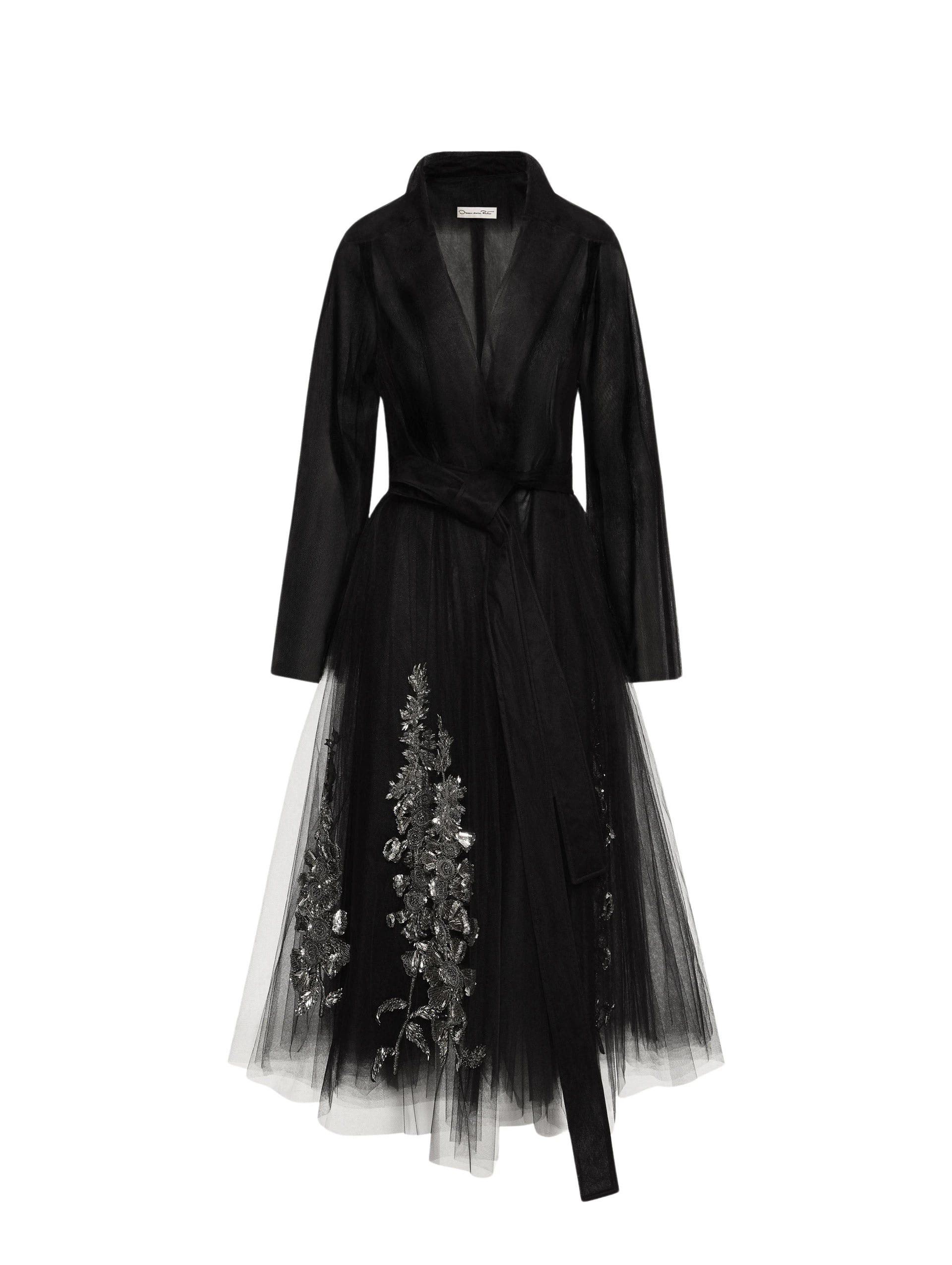 Foxglove-Sequin-Embroidered-Opera-Coat-Oscar-de-la-Renta-Coats28719_nobg Oscar de la Renta Foxglove Sequin Embroidered Opera Coat - Oscar de la Renta Coats - American Couture - Shop at Luxury Shoes