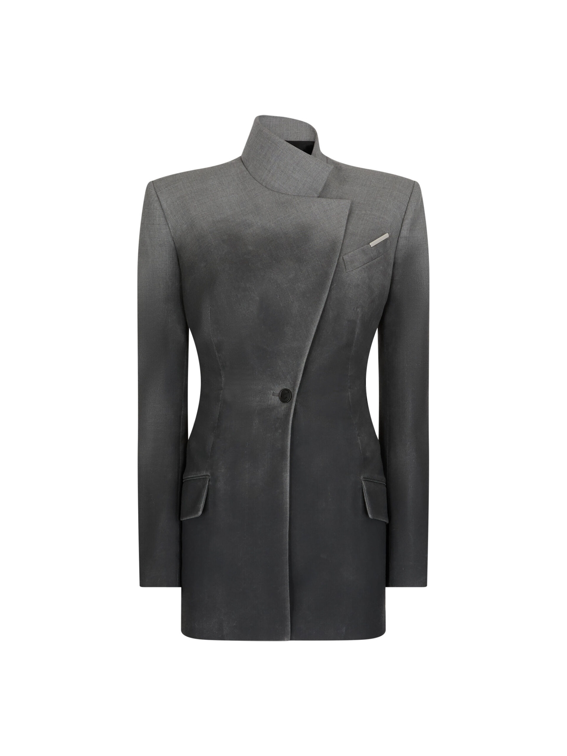 The Attico Grey Melange Jacket - The Attico Jackets - Designed by Gilda Ambrosio & Giorgia Tordini - Shop at Luxury Shoes The Attico Grey Melange Jacket - The Attico Jackets - Designed by Gilda Ambrosio & Giorgia Tordini - Shop at Luxury Shoes