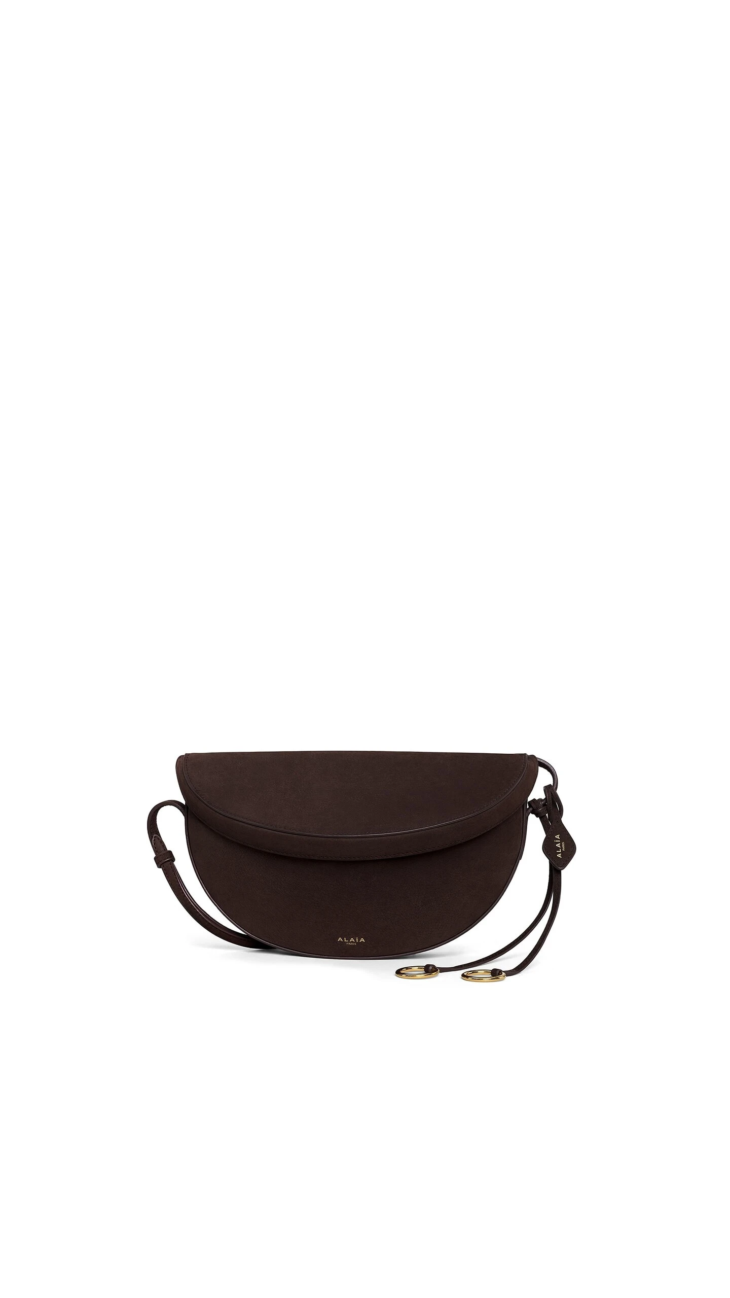 Alaïa Hip East West Bag In Nubuck - Alaia Bags - Laser Cut Luxury - Shop at Luxury Shoes Alaïa Hip East West Bag In Nubuck - Alaia Bags - Laser Cut Luxury - Shop at Luxury Shoes
