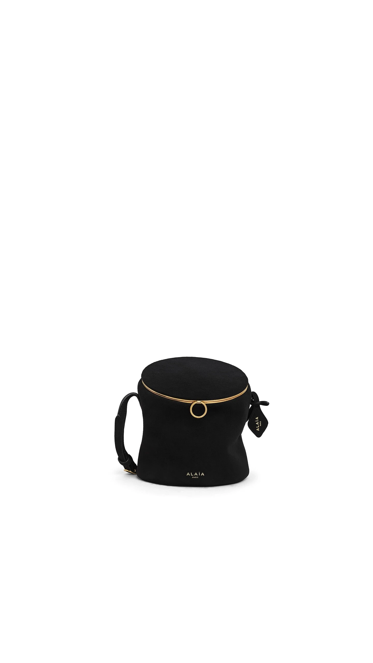 Alaïa La Canette Small Bag In Suede - Alaia Bags - Laser Cut Luxury - Shop at Luxury Shoes Alaïa La Canette Small Bag In Suede - Alaia Bags - Laser Cut Luxury - Shop at Luxury Shoes