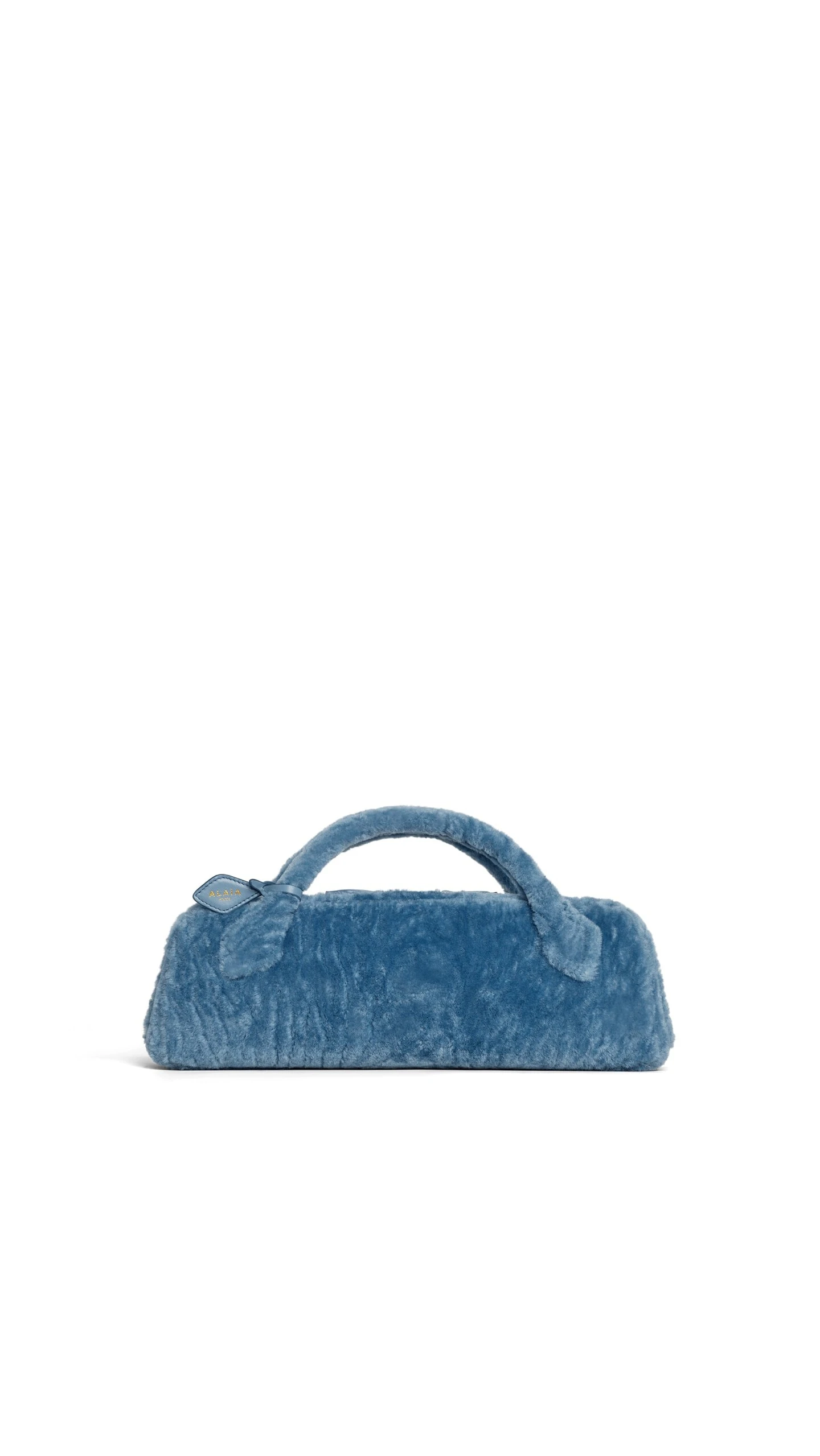 Alaïa Le Teckel Clutch In Shaved Shearling - Alaia Bags - Laser Cut Luxury - Shop at Luxury Shoes Alaïa Le Teckel Clutch In Shaved Shearling - Alaia Bags - Laser Cut Luxury - Shop at Luxury Shoes