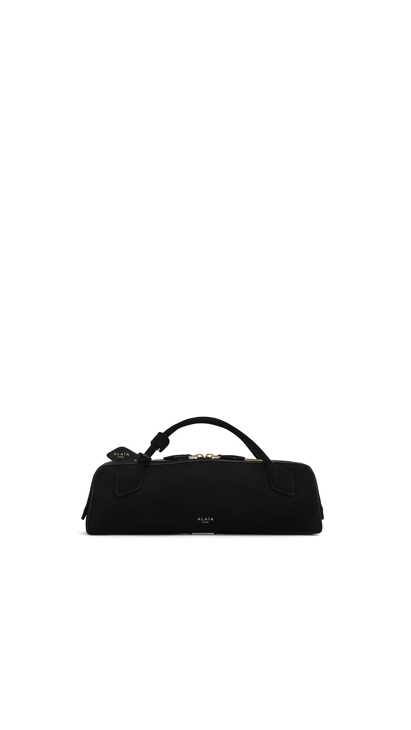 Alaïa Le Teckel Clutch In Suede - Alaia Bags - Laser Cut Luxury - Shop at Luxury Shoes Alaïa Le Teckel Clutch In Suede - Alaia Bags - Laser Cut Luxury - Shop at Luxury Shoes