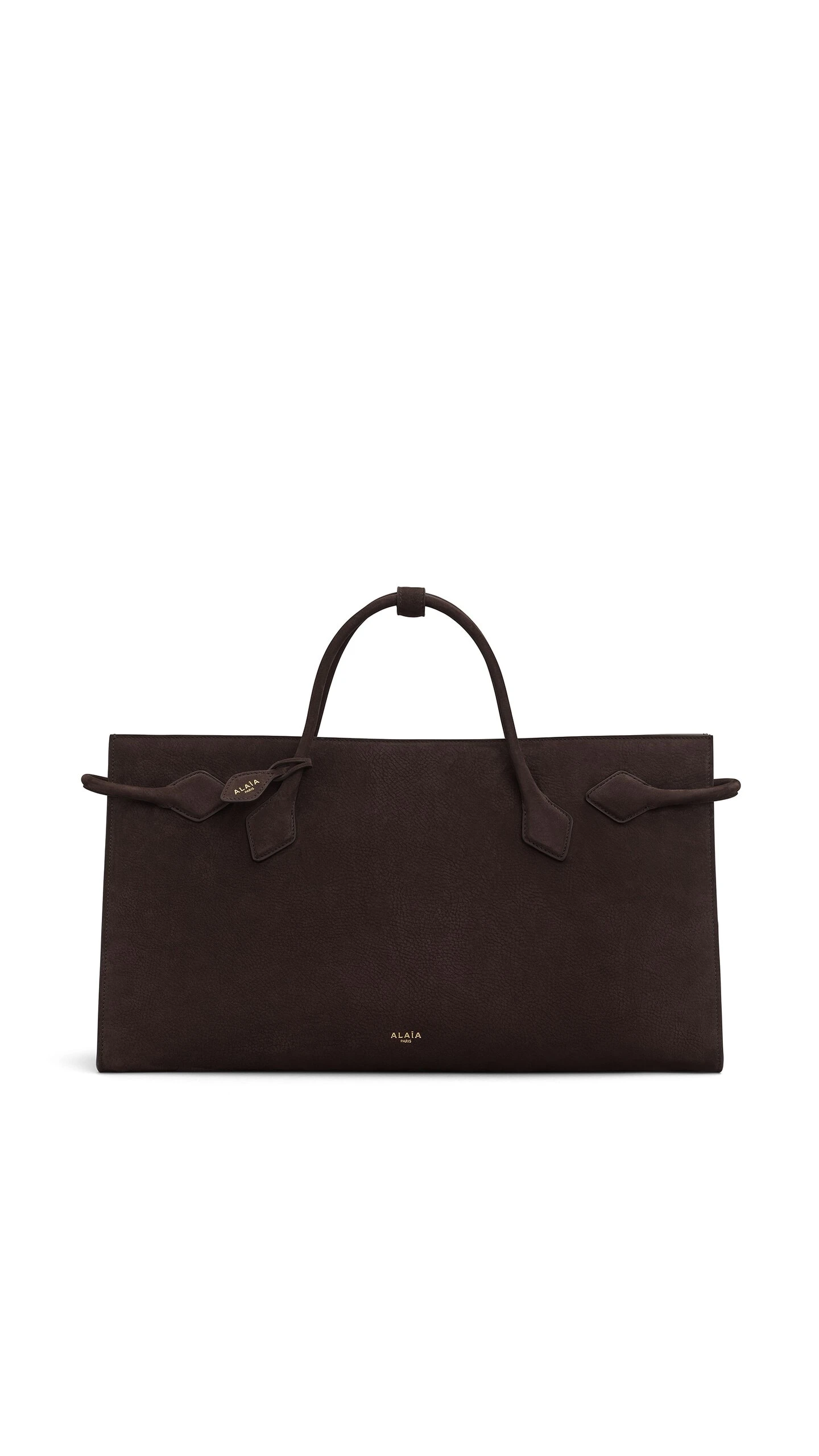 Alaïa Le Teckel Tote Bag In Nubuck - Alaia Bags - Laser Cut Luxury - Shop at Luxury Shoes Alaïa Le Teckel Tote Bag In Nubuck - Alaia Bags - Laser Cut Luxury - Shop at Luxury Shoes