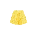 Leo-Lin-Josie-731832_nobg Leo Lin Yellow Shorts Premium lace shorts