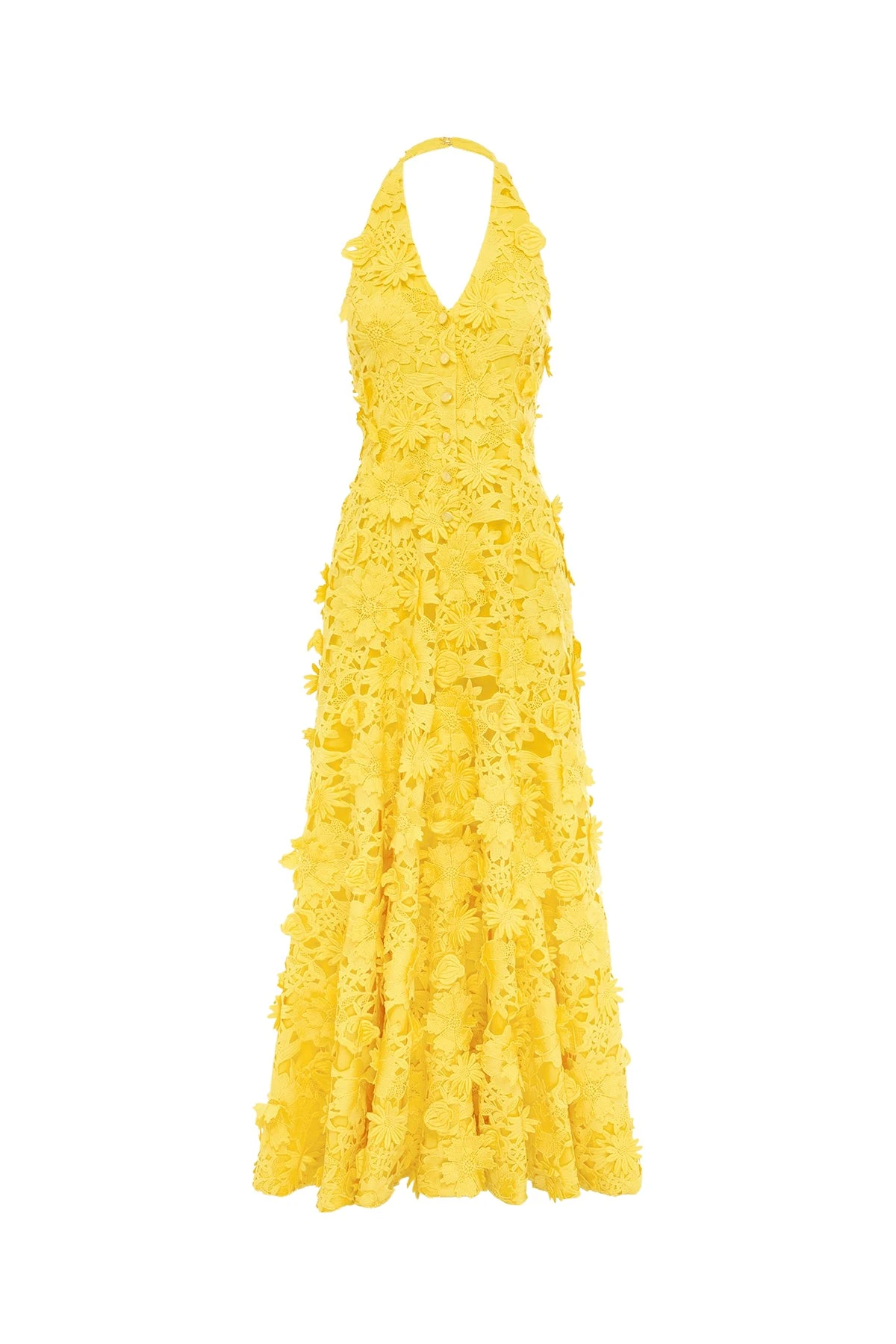 Leo-Lin-Juliette32511_nobg Leo Lin Yellow Dresses Premium lace maxi dress