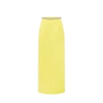 Leo-Lin-Kyra94878_nobg Leo Lin Yellow Skirts Premium maxi skirt