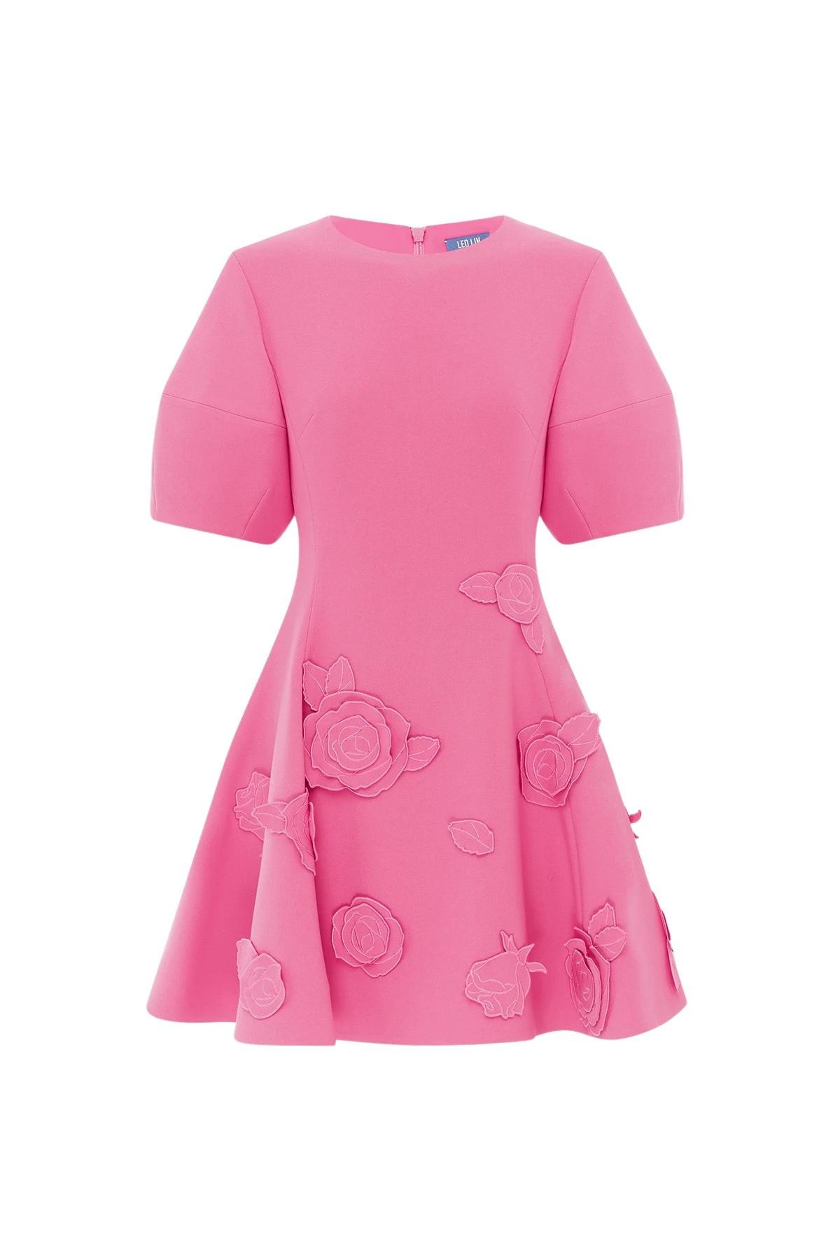 Leo-Lin-Simona48023_nobg Leo Lin Pink Dresses Premium appliqué mini dress