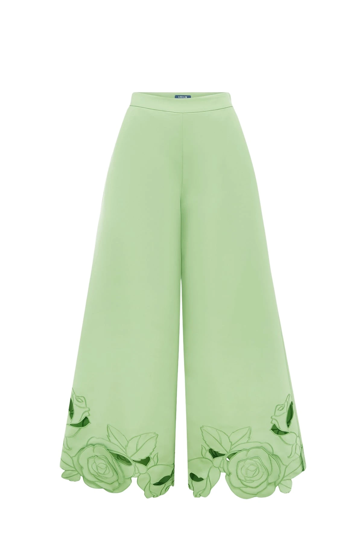 Leo-Lin-Theodora13678_nobg Leo Lin Green Pants Premium appliqué pants
