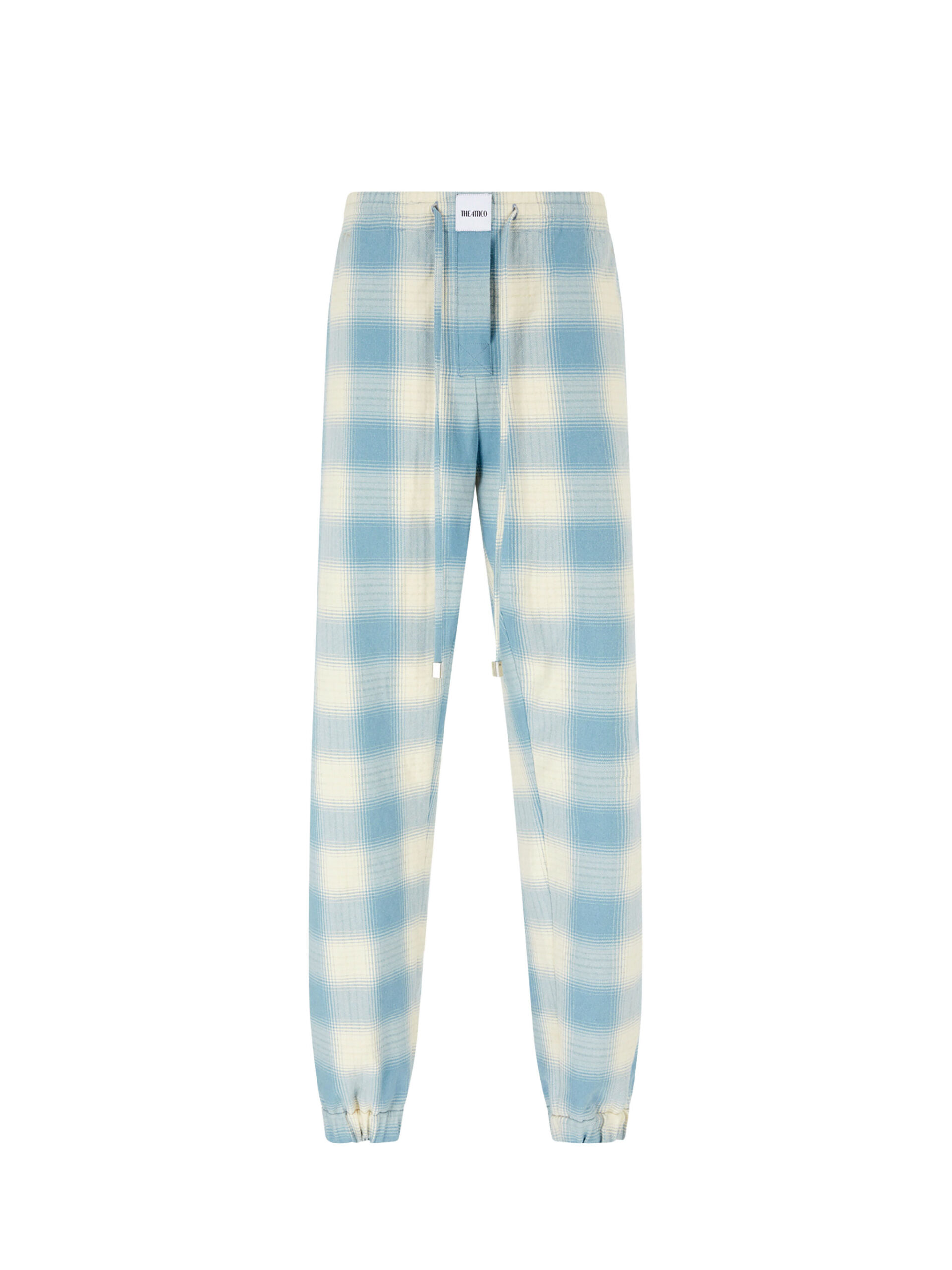 The Attico Light Blue And White Long Pant - The Attico Pants - Designed by Gilda Ambrosio & Giorgia Tordini - Shop at Luxury Shoes The Attico Light Blue And White Long Pant - The Attico Pants - Designed by Gilda Ambrosio & Giorgia Tordini - Shop at Luxury Shoes