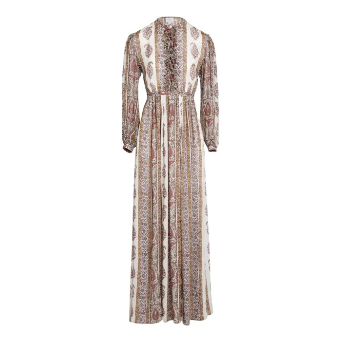 Long-Paisley-Silk-Dress-Giambattista-Valli-Dresses-886174_nobg Giambattista Valli Long Paisley Silk Dress - Giambattista Valli Dresses - Romantic Couture - Shop at Luxury Shoes
